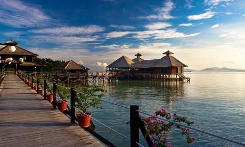 Gayana, el eco-resort del norte de Borneo.
