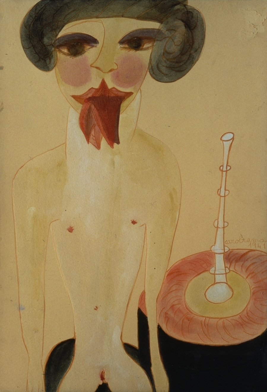 imagen 3 de Carol Rama, una representación disidente de la sexualidad femenina.