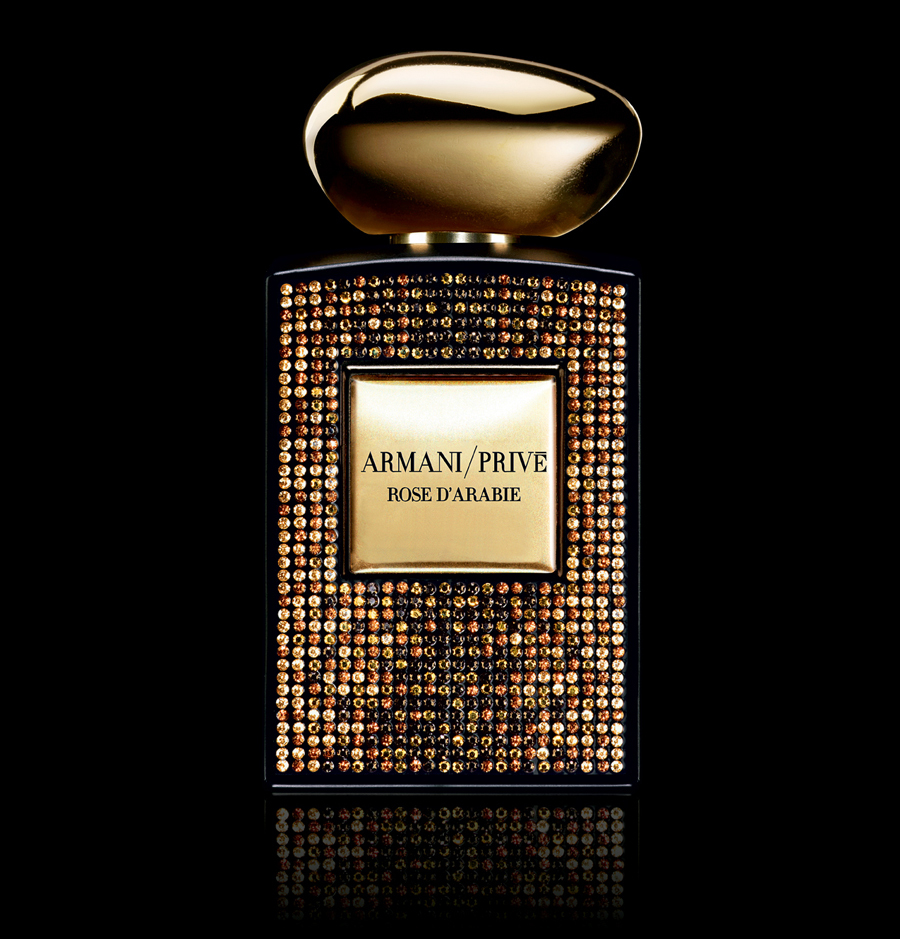 imagen 1 de Armani Privé crea Rose d’Arabie, edición limitada del perfume con Swarovski.