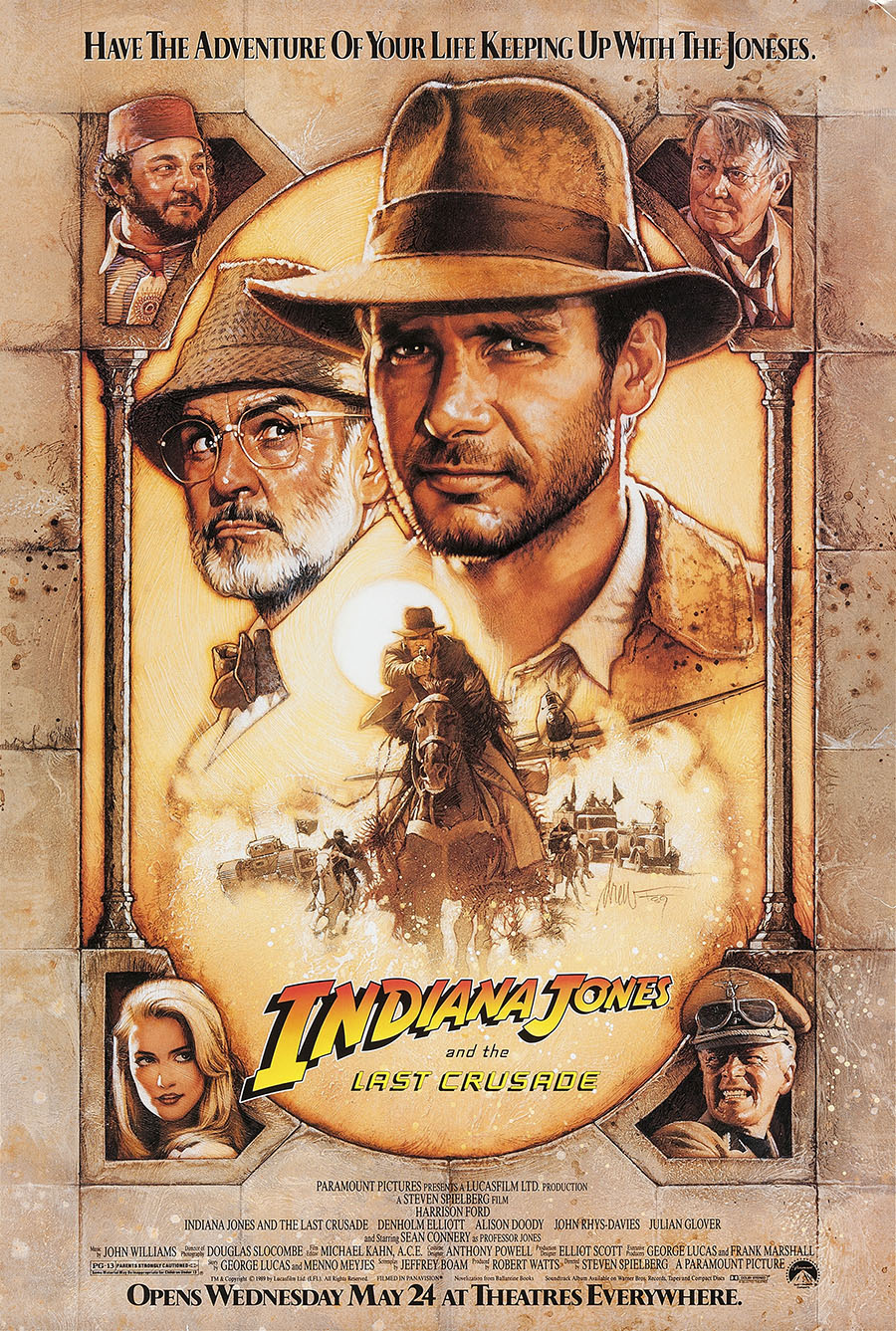Indiana Jones y la última cruzada (Indiana Jones and the last crusade, de Steven Spielberg)