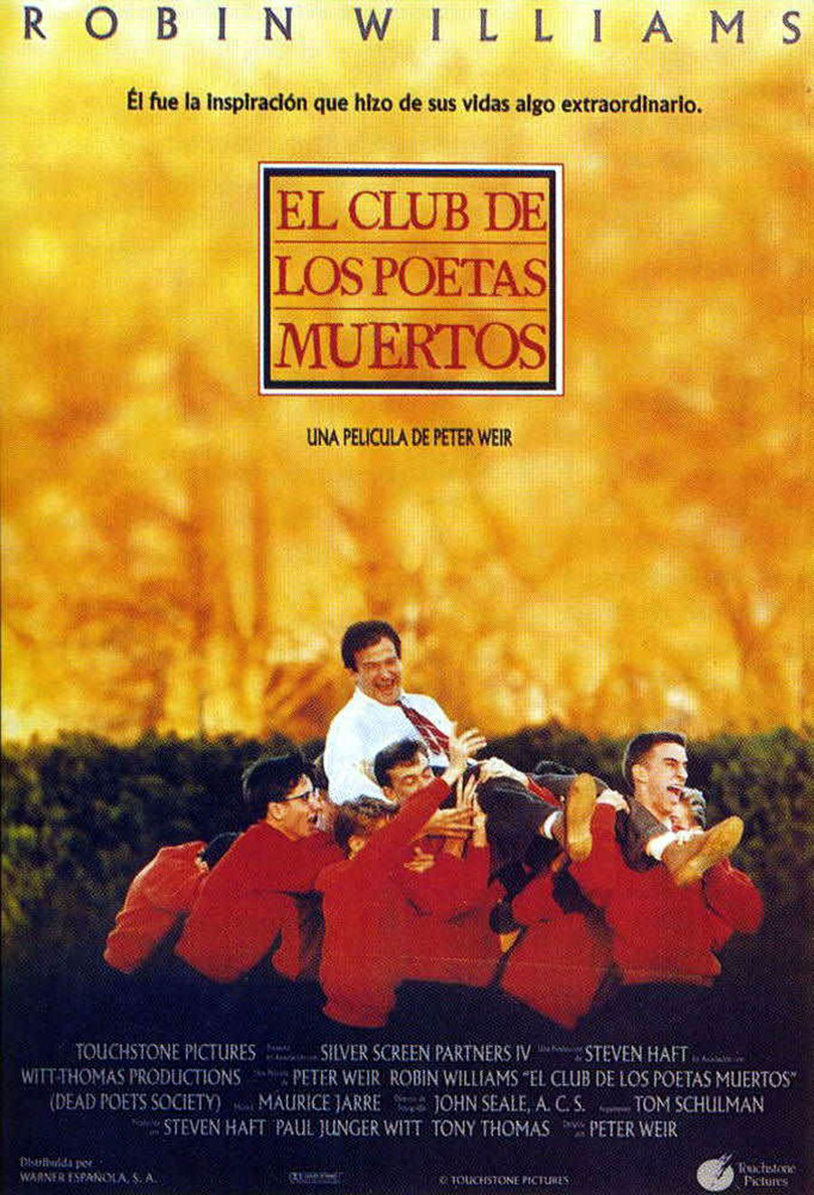 El Club de los Poetas Muertos (Deads Poets Society, de Peter Weir)