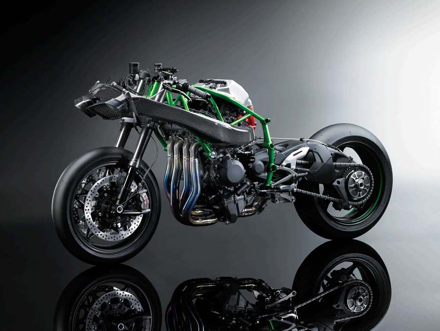 imagen 7 de Kawasaki Ninja H2R, toda una obra de ingeniería sobre dos ruedas.