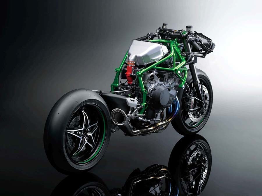 imagen 10 de Kawasaki Ninja H2R, toda una obra de ingeniería sobre dos ruedas.