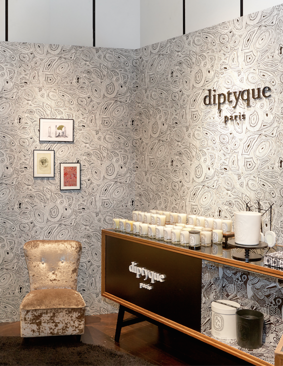 imagen 3 de Pop up store de Diptyque en Barcelona por Navidad.