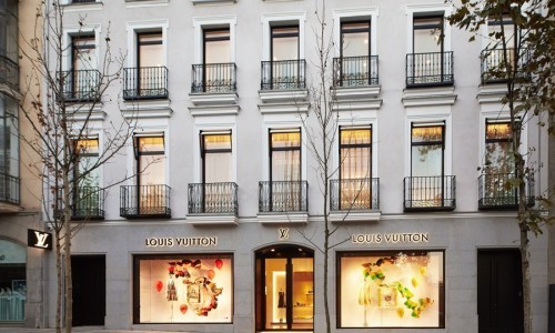 Nueva tienda de Louis Vuitton en Serrano 66.