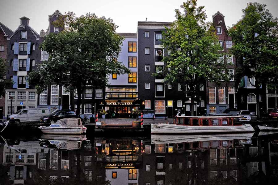 imagen 1 de Pulitzer, el hotel formado por 25 casas de Ámsterdam.