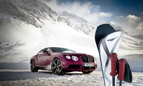 Los esquíes más exclusivos del mundo, de Bentley y Zai.