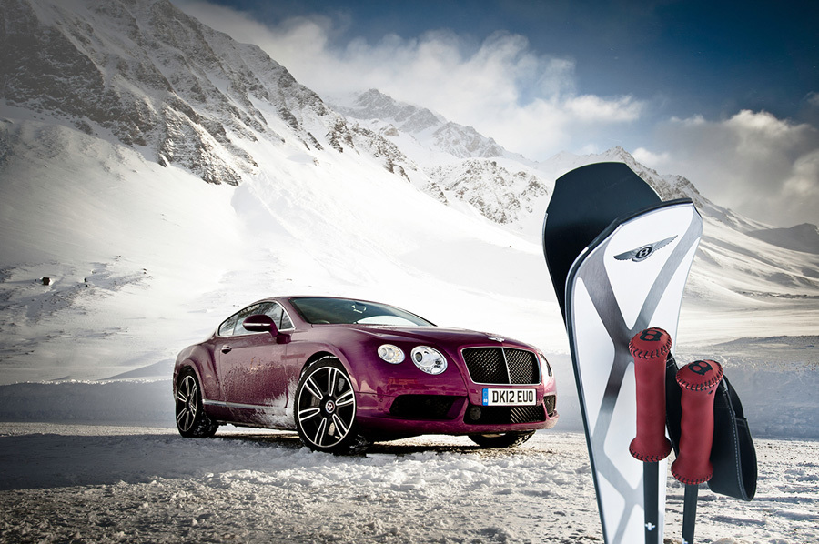 imagen 1 de Los esquíes más exclusivos del mundo, de Bentley y Zai.