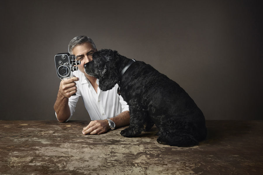 imagen 2 de George Clooney y Einstein protagonistas de la nueva campaña de Omega.