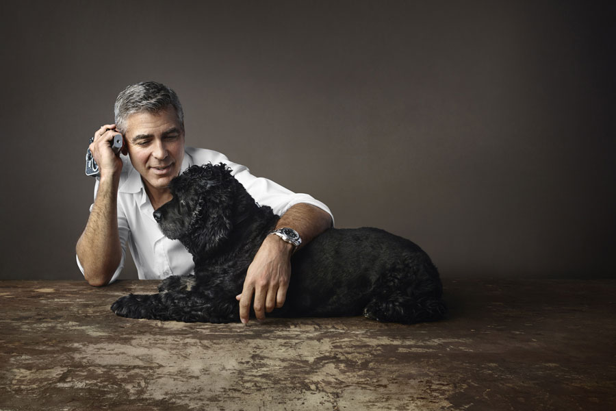 imagen 3 de George Clooney y Einstein protagonistas de la nueva campaña de Omega.
