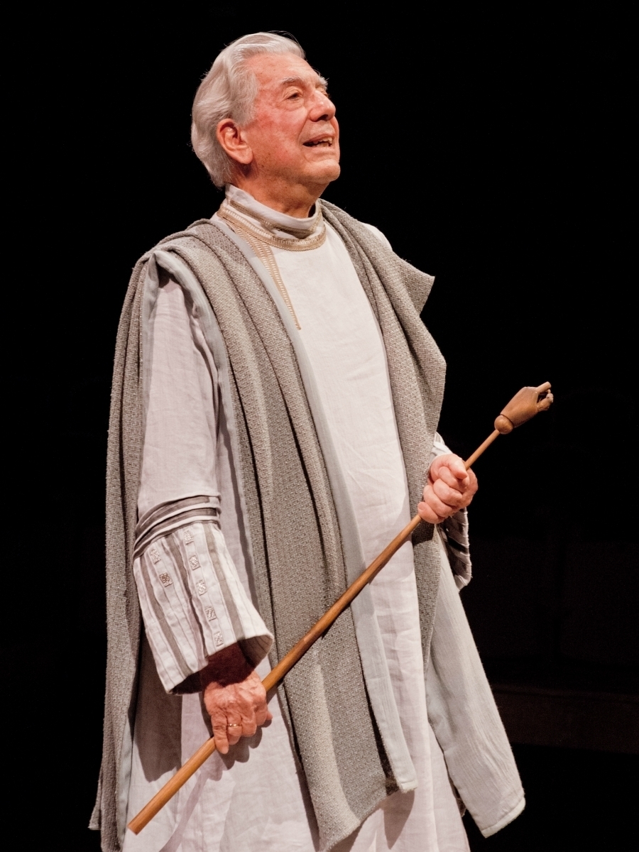 imagen 1 de Mario Vargas Llosa se sube a las tablas del Teatro Español.