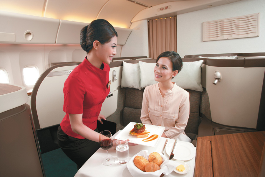 imagen 2 de Menús de Mandarin Oriental en los vuelos de Cathay Pacific.