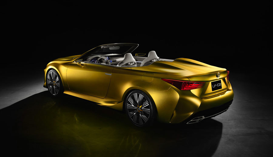 imagen 6 de Placeres multisensoriales: Lexus LF-C2 Open Air Luxury Concept.