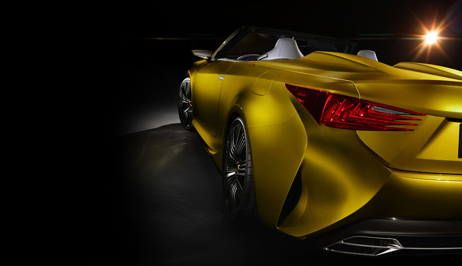 imagen 8 de Placeres multisensoriales: Lexus LF-C2 Open Air Luxury Concept.