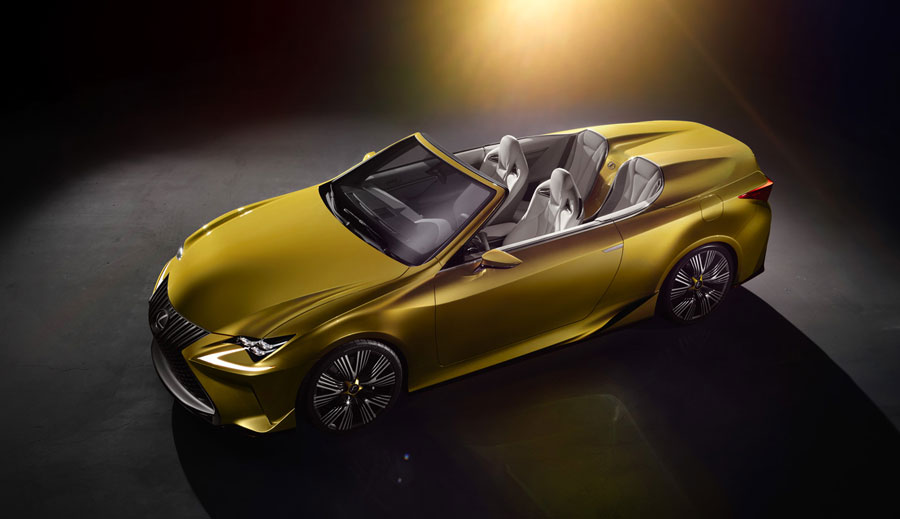 imagen 5 de Placeres multisensoriales: Lexus LF-C2 Open Air Luxury Concept.