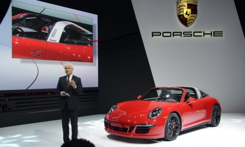 Porsche, fulgurante comienzo del año en el Salón del Automóvil de Detroit