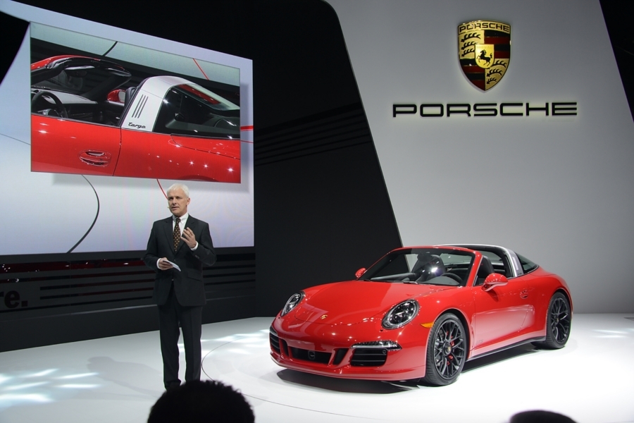 imagen 1 de Porsche, fulgurante comienzo del año en el Salón del Automóvil de Detroit