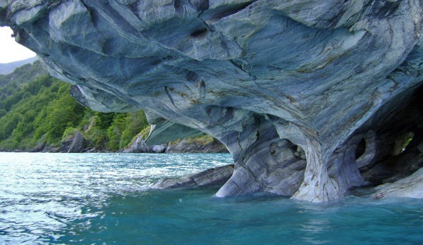 imagen 3 de Un paraíso de cuevas de mármol en la Patagonia.