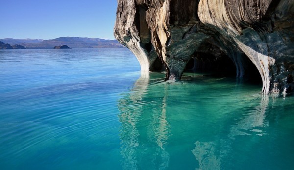 imagen 5 de Un paraíso de cuevas de mármol en la Patagonia.