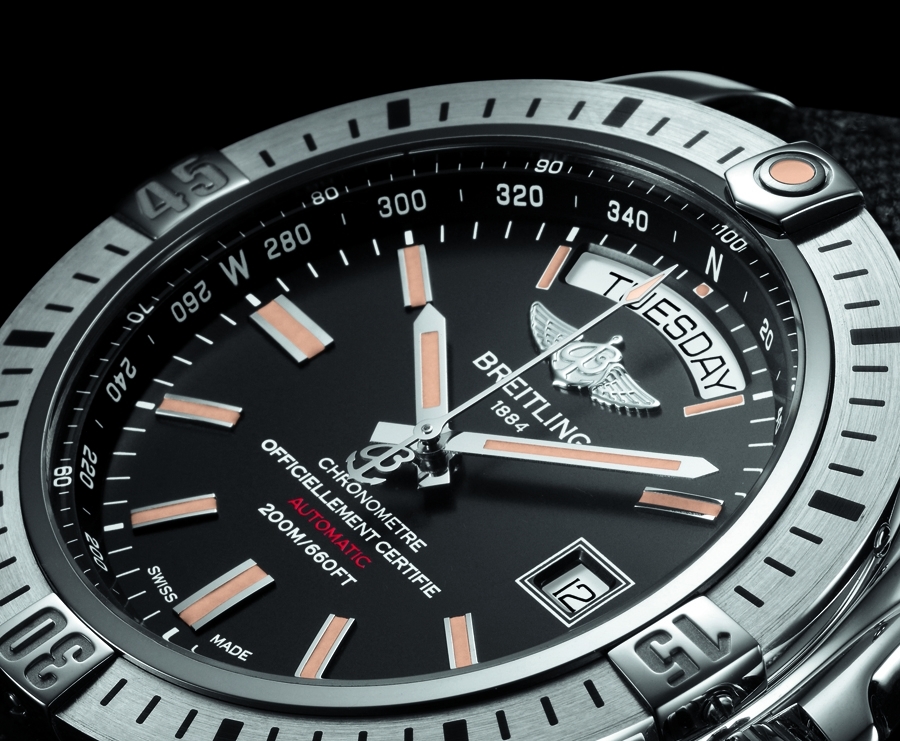 imagen 3 de Breitling Galactic 44, más grande, más deportivo.