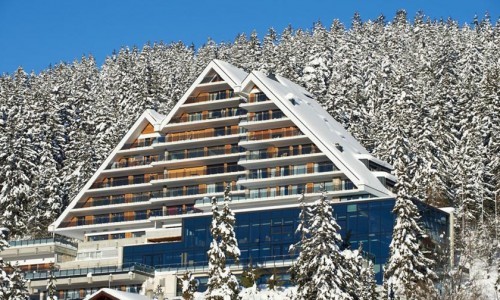 Crans Ambassador, un resort para deportistas alpinos.