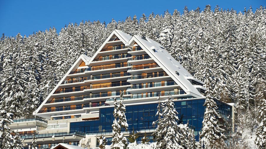 imagen 1 de Crans Ambassador, un resort para deportistas alpinos.