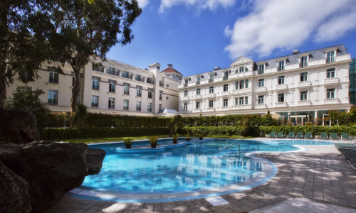 Un hotel balneario para San Valentín.