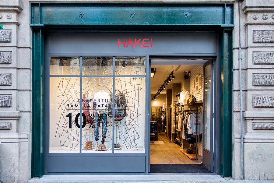 imagen 2 de Hakei inaugura tienda en Barcelona.