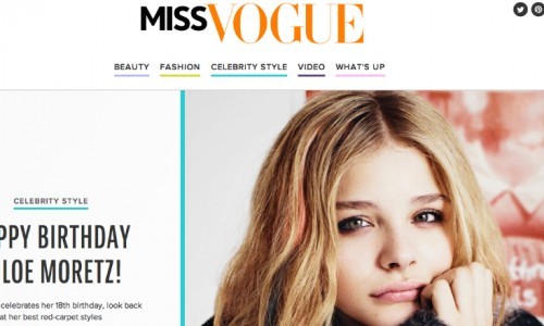 La edición británica de Vogue lanza Miss Vogue.