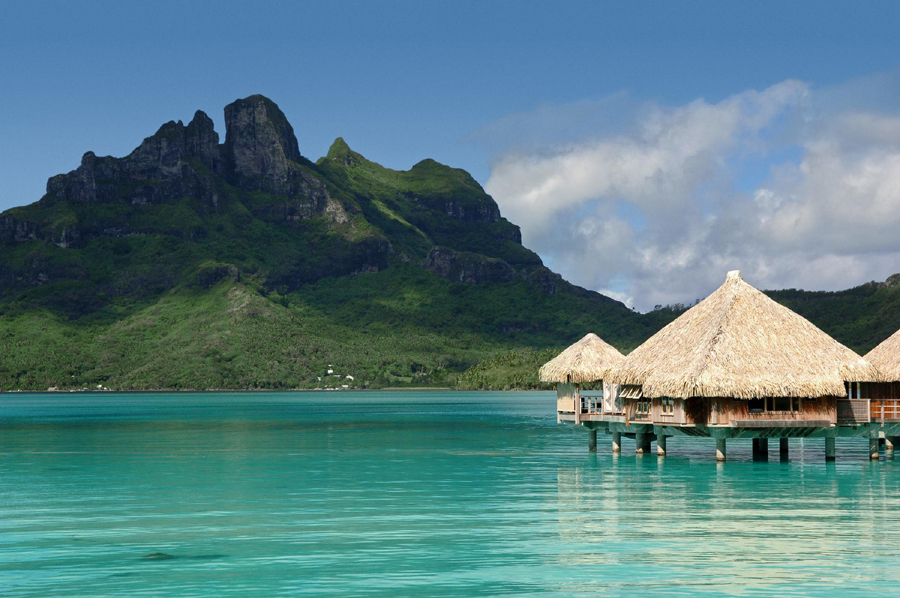 imagen 4 de Las cabañas del paraíso están en Bora Bora.