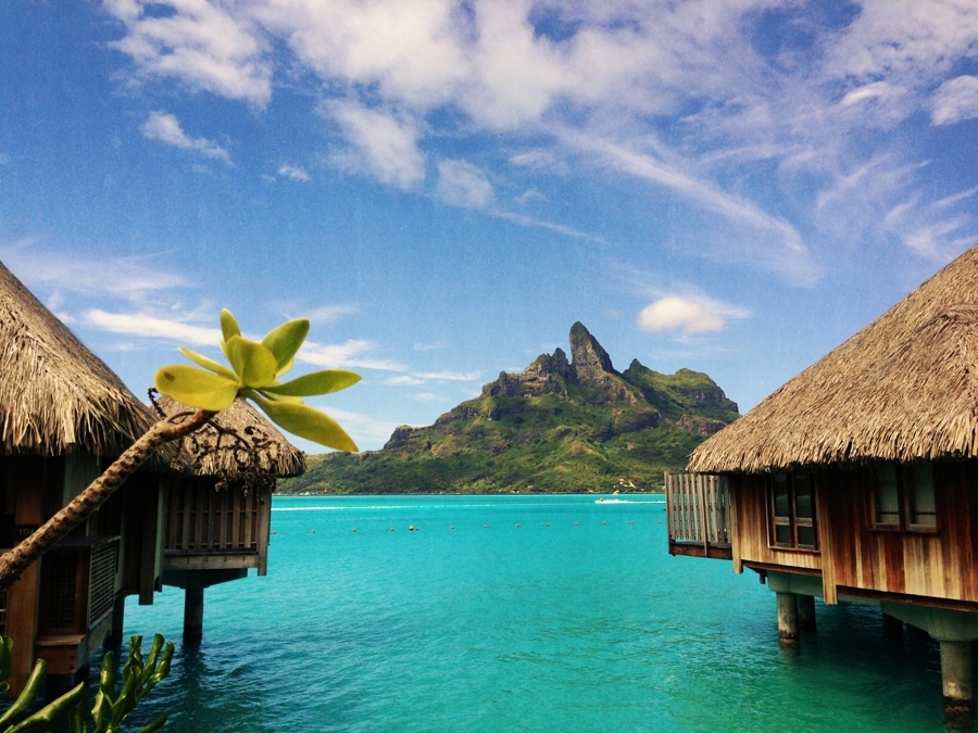 imagen 5 de Las cabañas del paraíso están en Bora Bora.
