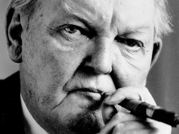 Ludwig Erhard, el padre del milagro económico alemán.