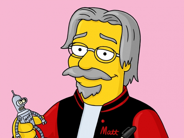 Matt Groening, dibujante y padre de Los Simpson.