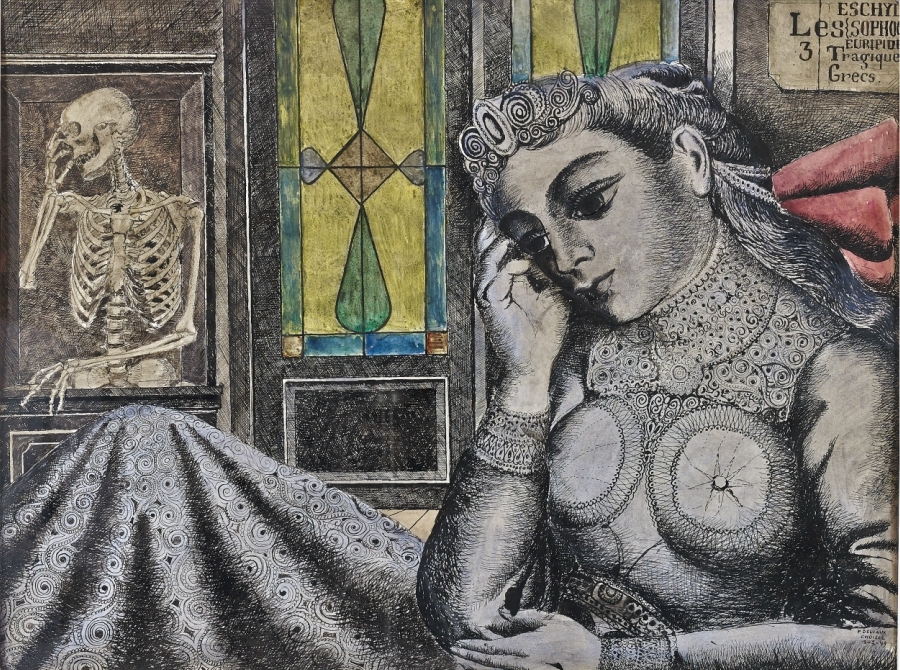 imagen 9 de El universo onírico de Paul Delvaux.