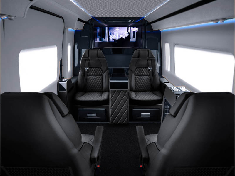 imagen 9 de Senzati Jet Sprinter, el ultra lujo de Mercedes Benz.