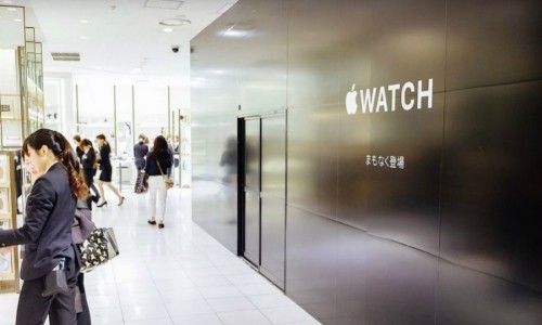 Apple Watch en todos los grandes almacenes de lujo.