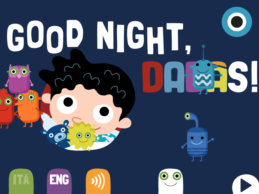 imagen 1 de Good Night Dadas, una app para superar el miedo a la oscuridad.