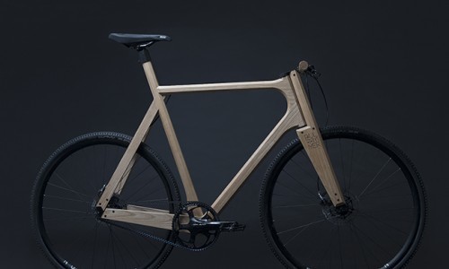 La bicicleta de madera de Paul Timmer.