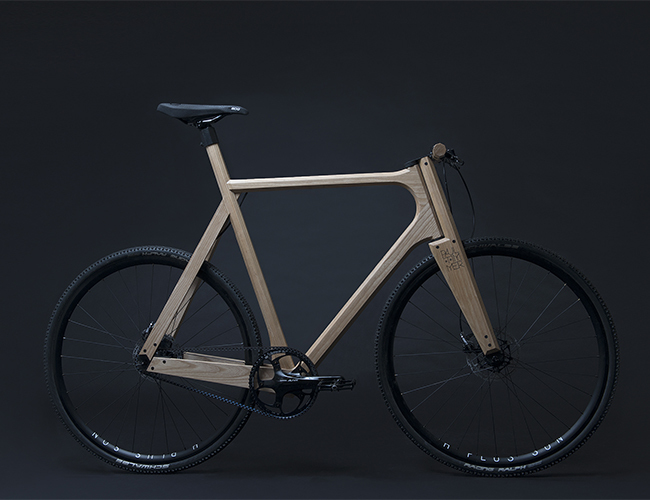 La bicicleta de madera de Paul Timmer.