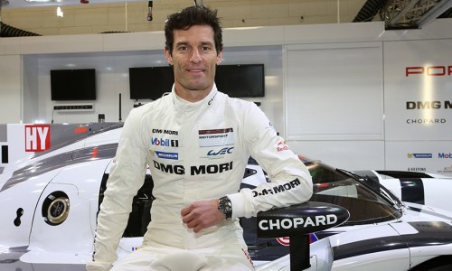 Mark Webber, nuevo  embajador de Chopard.