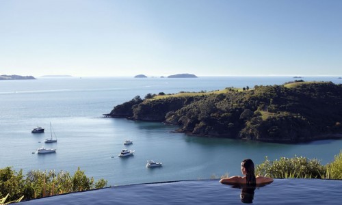 Un lodge inolvidable en la paradisíaca isla de Waiheke.