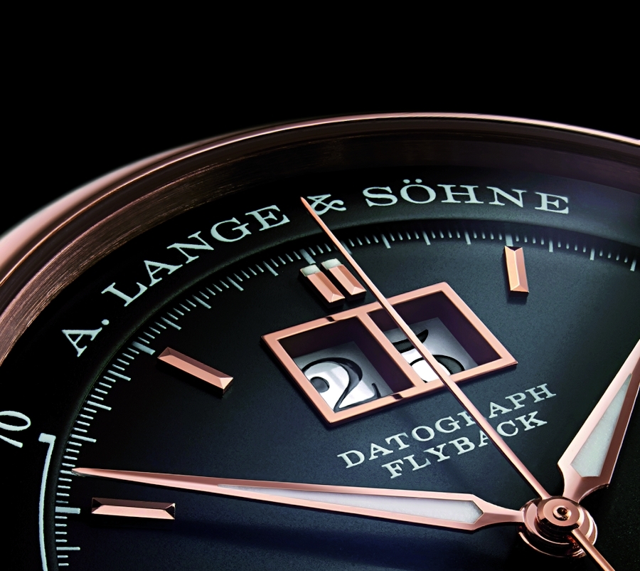 imagen 2 de A.Lange & Söhne esculpe en oro rojo el Datograph Up/Down.