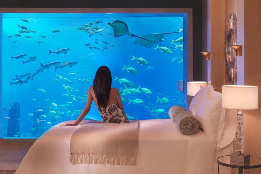 imagen 2 de Atlantis, suites submarinas para millonarios en Dubái.