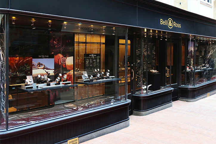imagen 1 de Bell & Ross abre las puertas de su nueva tienda en Londres.