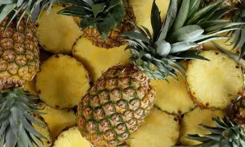 La piña, una fruta de lujo.