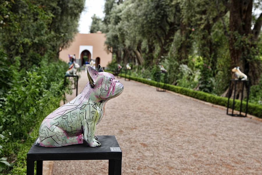 imagen 3 de Las esculturas de Marinetti ‘invaden’ La Mamounia.