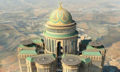 Abraj Kudai, el hotel más grande del mundo en la Meca.