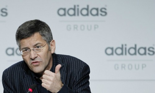 Adidas AG aumenta las ventas un 17% en el 1º trimestre.