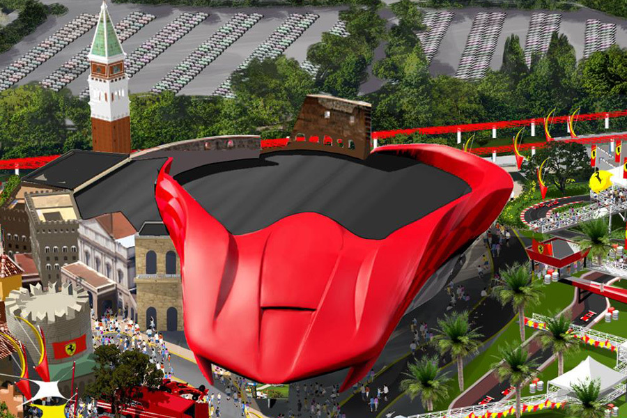 imagen 2 de Así será el parque temático de 100 millones de euros de Ferrari en España.