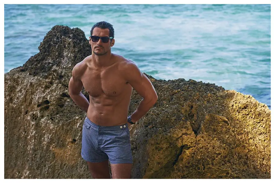 imagen 3 de El primer chapuzón de este verano, con David Gandy.